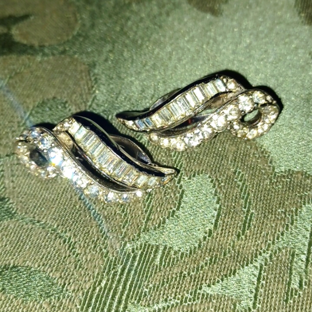 Vintage Crystal Earrings